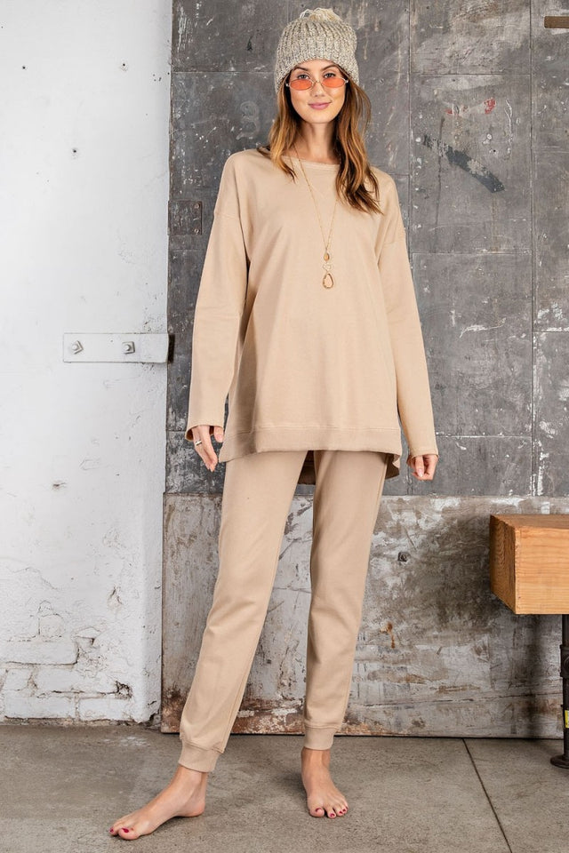 Amber Terry Knit Matching Set