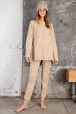 Amber Terry Knit Matching Set