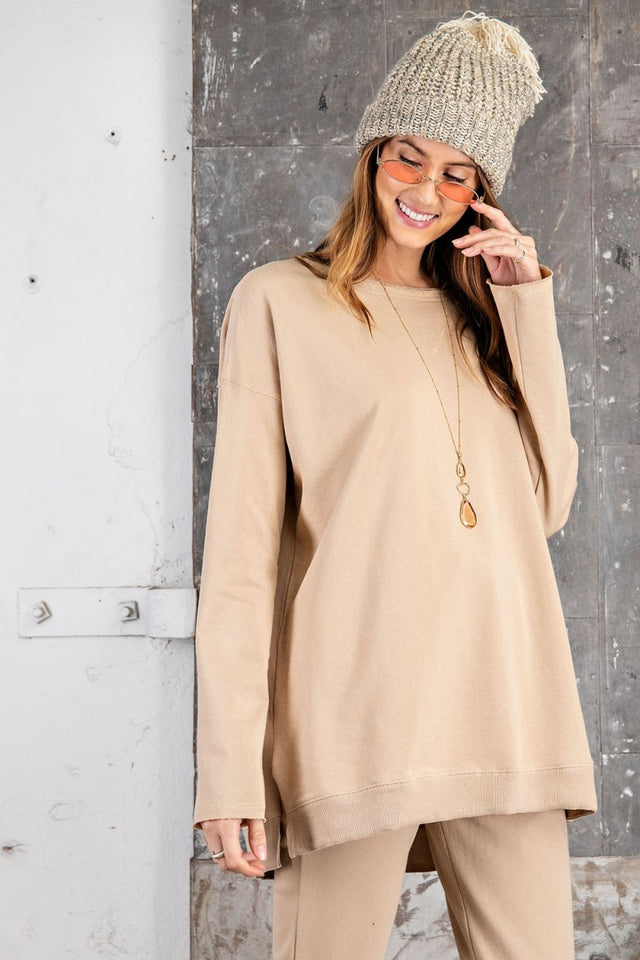 Amber Terry Knit Matching Set