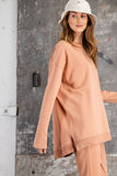 Amber Terry Knit Matching Set