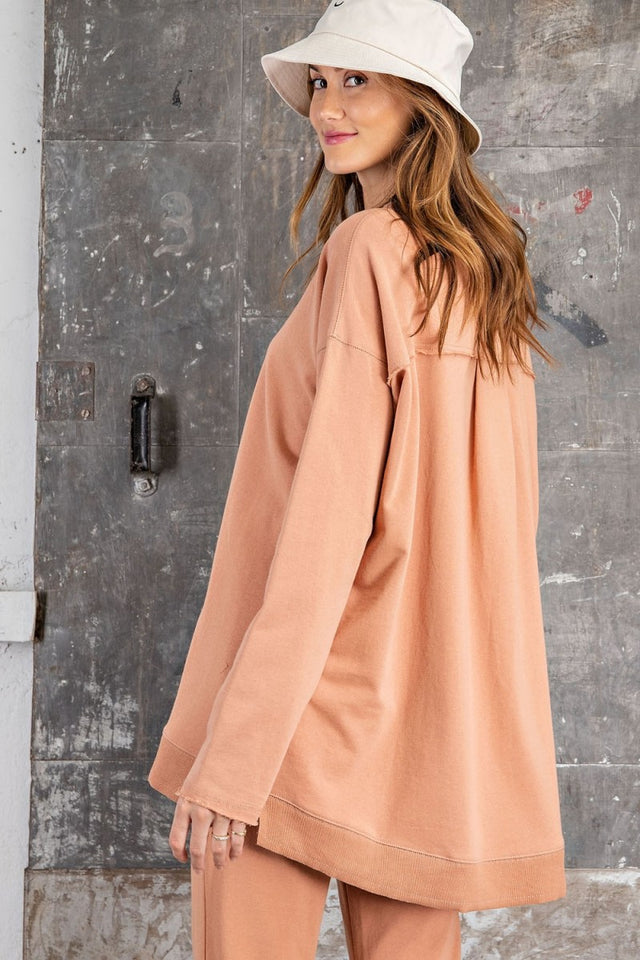 Amber Terry Knit Matching Set