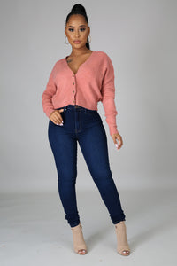 Kimberly Cozy Cropped Sweater