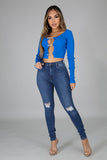 London Classic Ripped Jeans