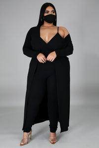 Michelle 3-Piece Jumpsuit Set