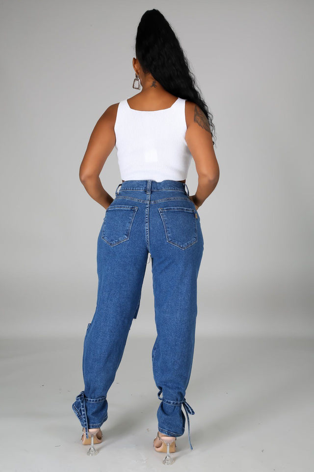 No-So-Basic High Waist Jeans