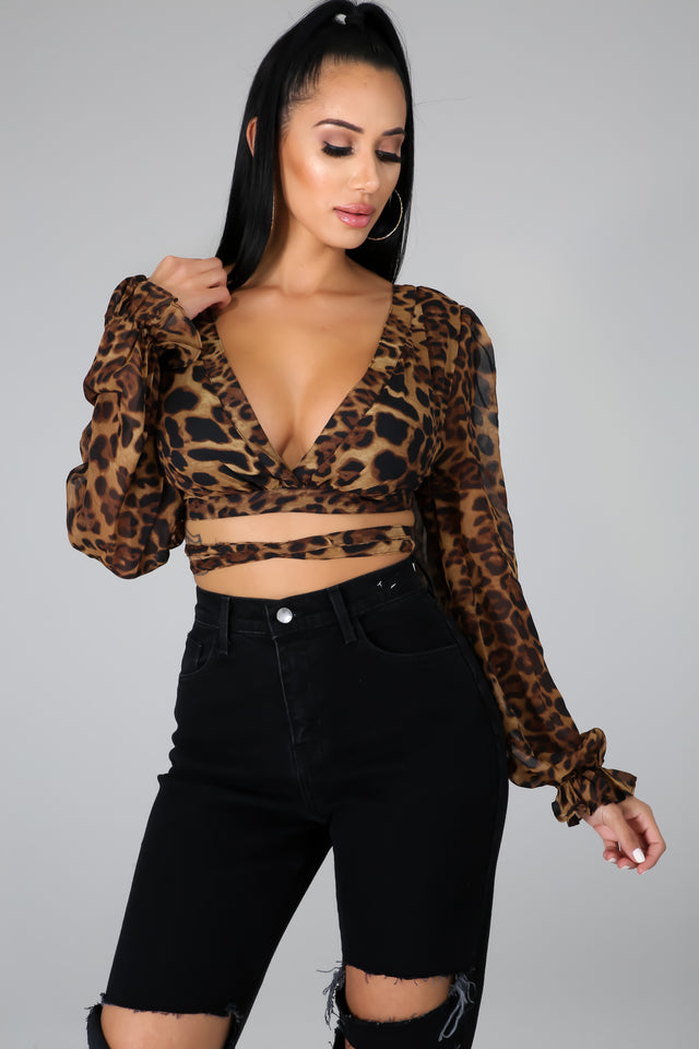 Wilds Thoughts Lace-up Top