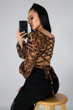 Wilds Thoughts Lace-up Top