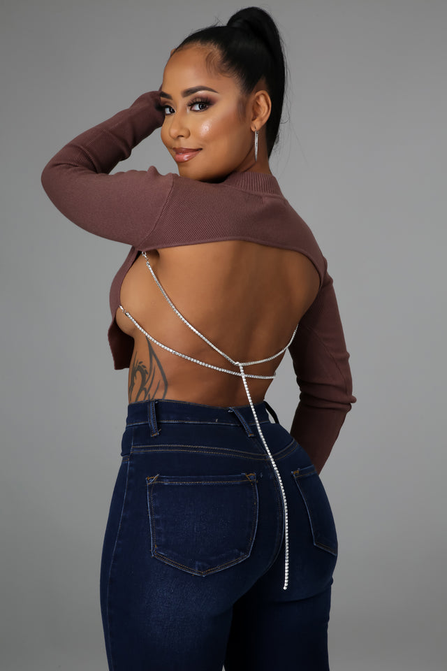 Such a Babe Backless Top