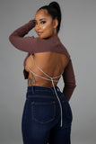 Such a Babe Backless Top