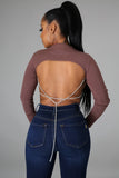 Such a Babe Backless Top