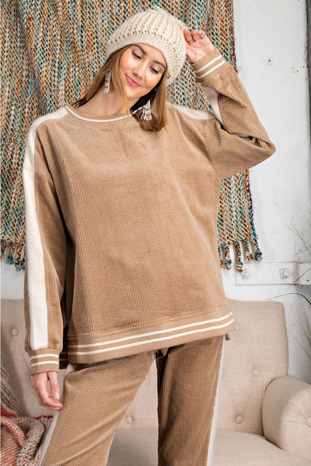Veronica Corduroy Jogger Set