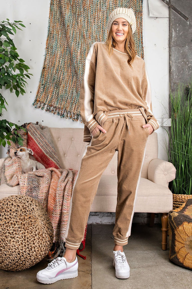 Veronica Corduroy Jogger Set
